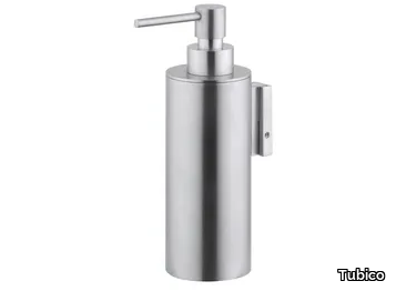 TEVERE - Wall-mounted stainless steel Bathroom soap dispenser _ Tubico