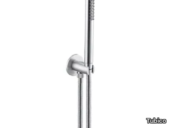 NILO - Wall-mounted 1-spray stainless steel handshower _ Tubico