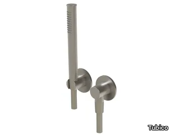 VOLGA - Stainless steel handshower with anti-lime system _ Tubico