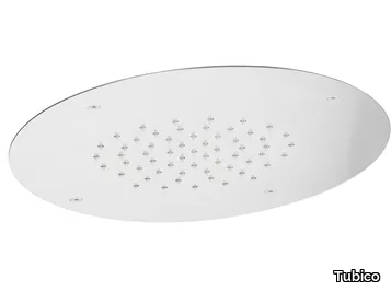 WELLNESS FLOWS - Built-in stainless steel overhead shower with anti-lime system _ Tubico