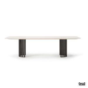 Roma table metal base