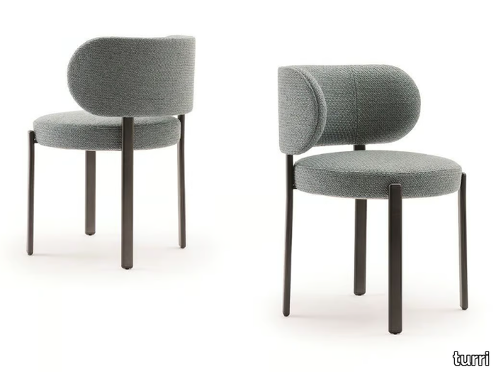 ROMA - Fabric chair _ Turri