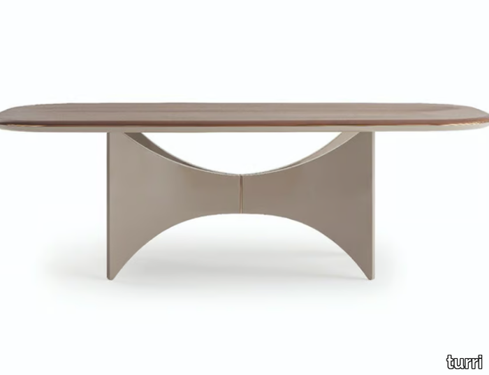 BLUES - Rectangular wooden table _ Turri