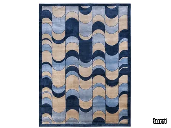 ECLIPSE - Patterned rectangular handmade rug _ Turri