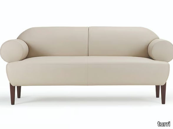 SILHOUETTE - 2 seater fabric sofa _ Turri