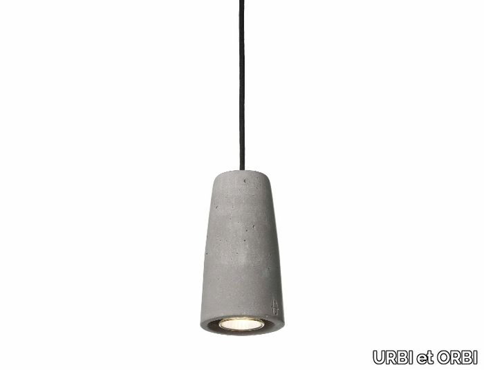 PHARI - Concrete pendant lamp _ URBI et ORBI