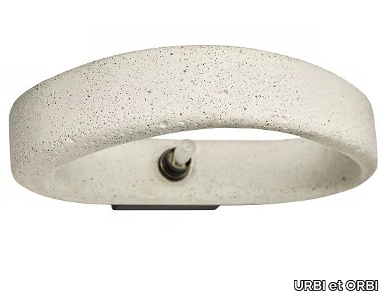 ARETHA W - Concrete wall lamp _ URBI et ORBI