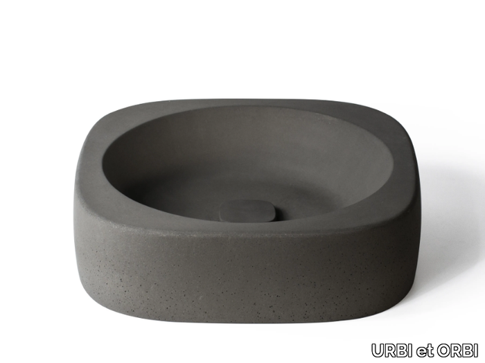 ORILLA - Countertop cement washbasin _ URBI et ORBI