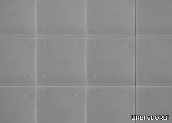 METAL FORM - Concrete wall tiles _ URBI et ORBI