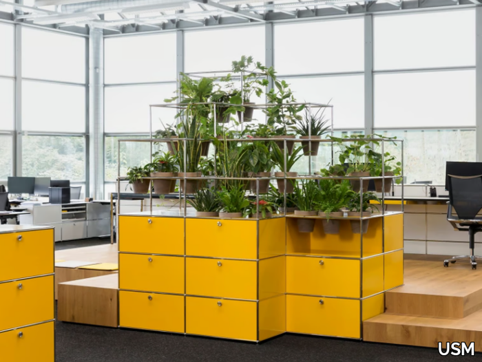 WORLD OF PLANTS FOR USM HALLER - Modular office storage unit _ USM