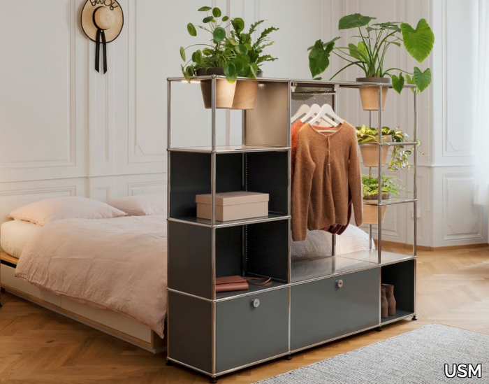 WORLD OF PLANTS FOR USM HALLER - Sectional wardrobe _ USM