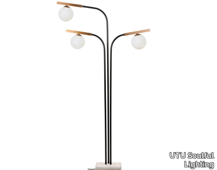 GLOBE FLOOR - LED metal floor lamp _ UTU Soulful Lighting