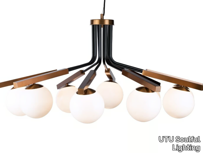 GLOBE - LED metal pendant lamp _ UTU Soulful Lighting