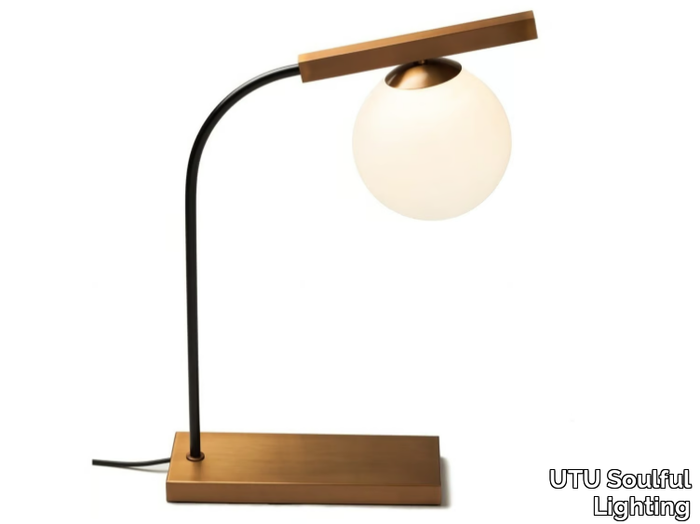 GLOBE TABLE - LED metal table lamp _ UTU Soulful Lighting