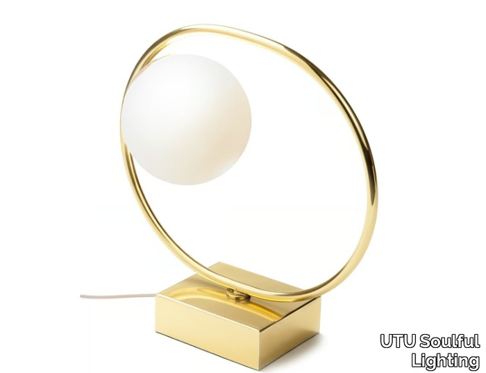 LOOP TABLE - LED metal table lamp _ UTU Soulful Lighting