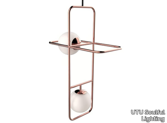 LINK II - LED metal pendant lamp _ UTU Soulful Lighting