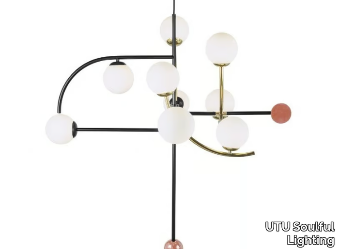 HELIO I - LED metal pendant lamp _ UTU Soulful Lighting