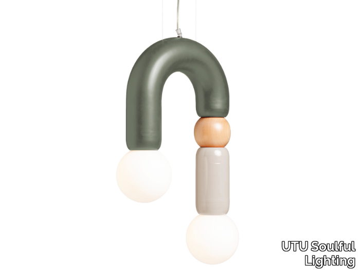 PLAY II - LED metal pendant lamp _ UTU Soulful Lighting