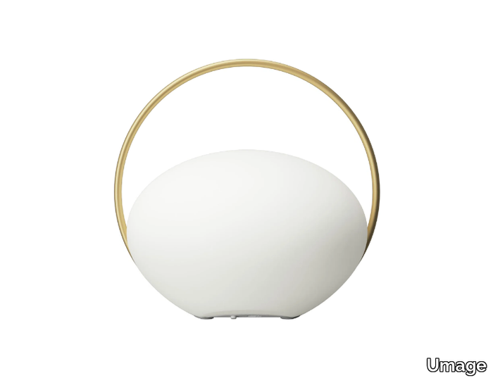 ORBIT - Cordless LED glass table lamp _ Umage