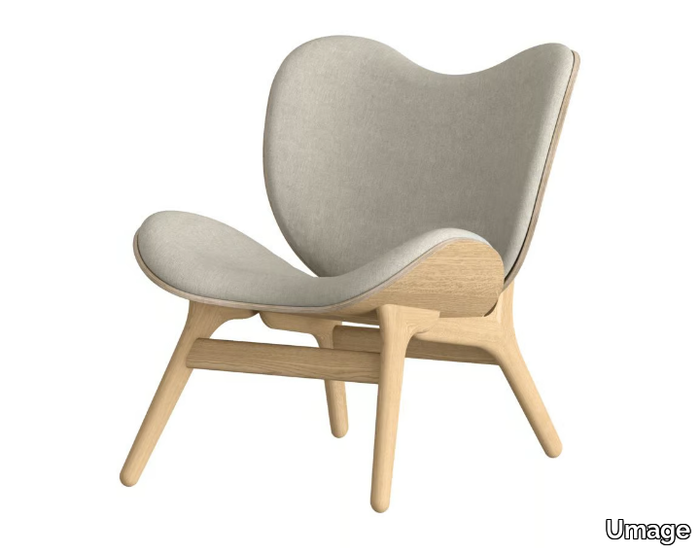 A CONVERSATION PIECE LOW - Oak armchair _ Umage