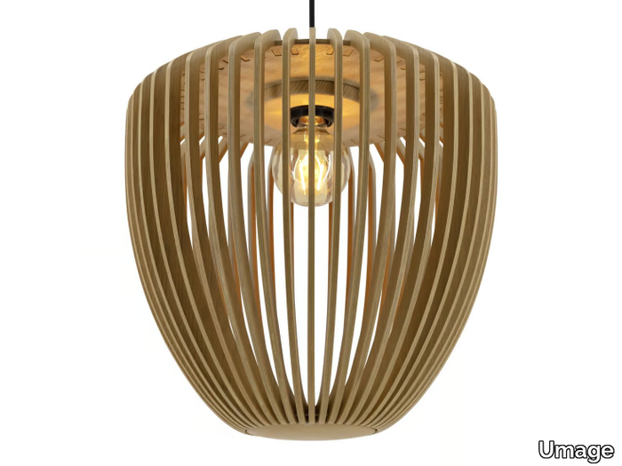 CLAVA - LED oak pendant lamp _ Umage