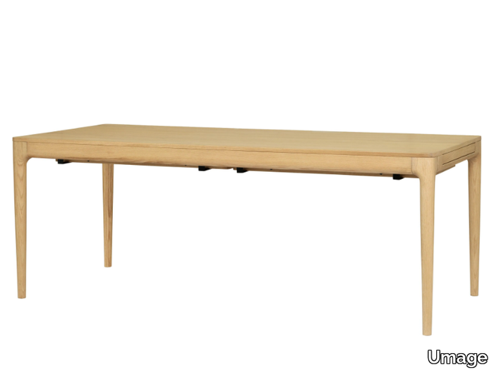 HEART'N'SOUL - Extending oak dining table _ Umage