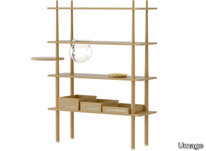 STORIES - Sectional oak bookcase _ Umage