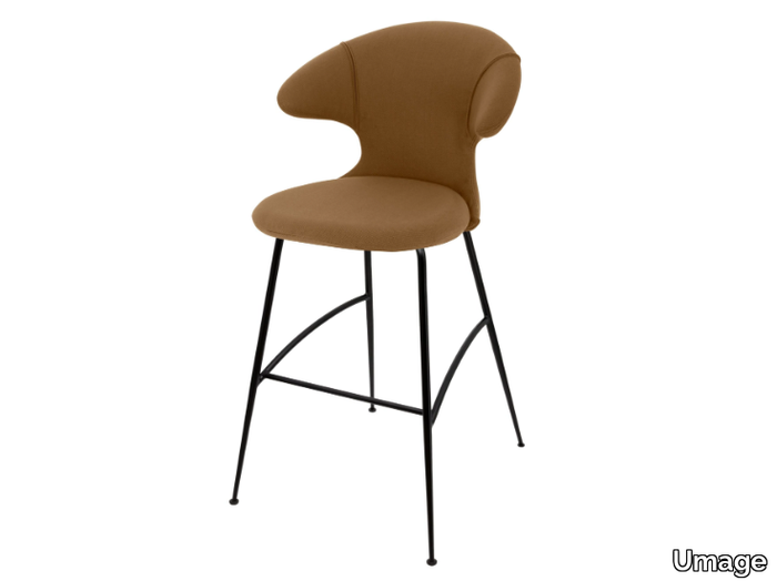 TIME FLIES - Upholstered barstool _ Umage