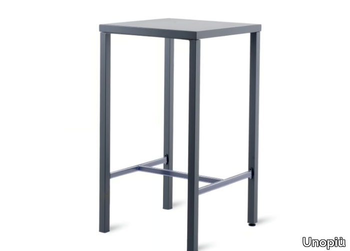 CONRAD - Square iron high table _ Unopiù