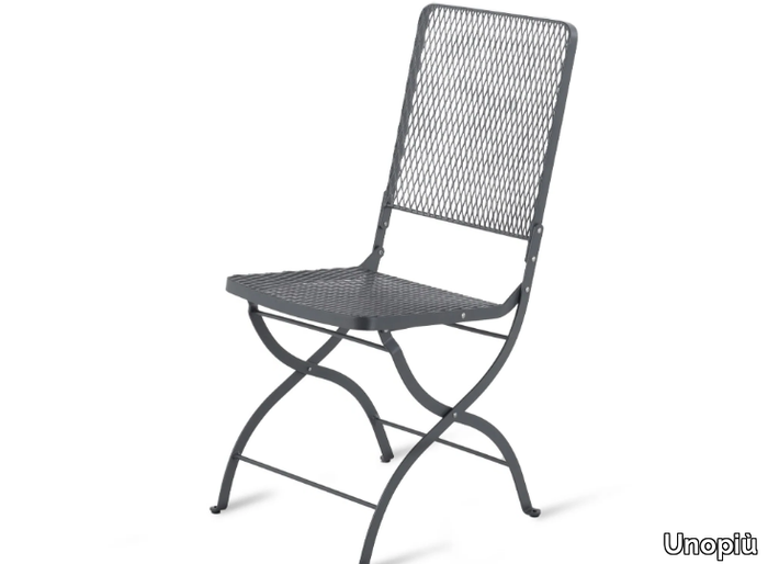 AURORA - Folding wrought iron garden chair _ Unopiù