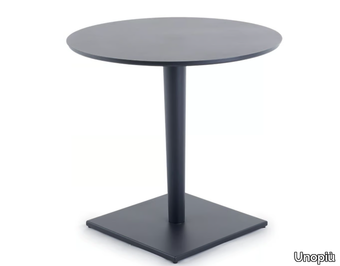 LUCE - Round aluminium garden table _ Unopiù