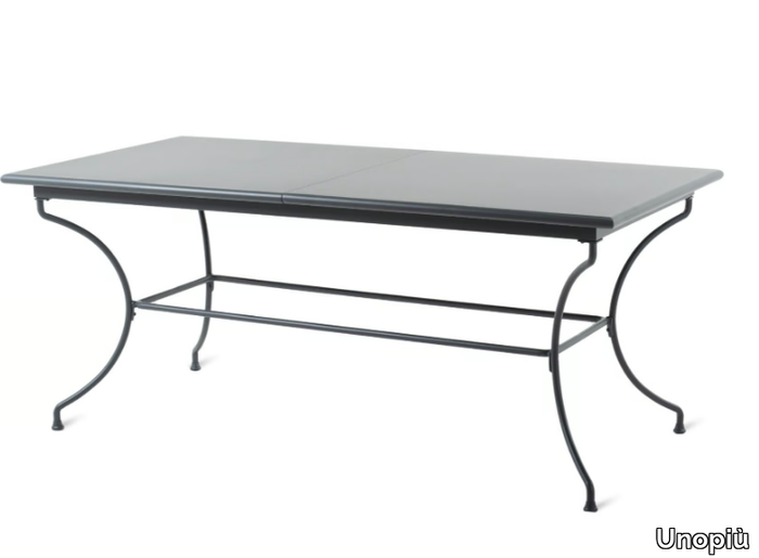 TOSCANA - Extending rectangular iron table _ Unopiù