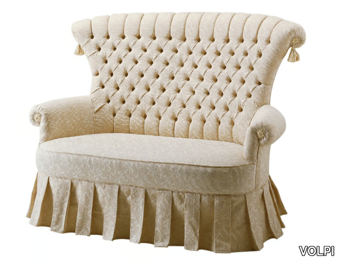 EMPORIO VOLPI - 2182 - 2 seater tufted high-back sofa _ VOLPI