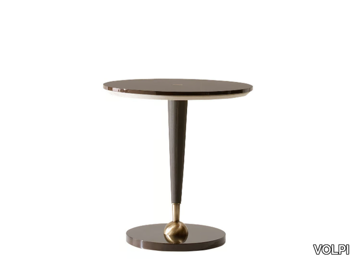 TEO - Round wooden coffee table _ VOLPI