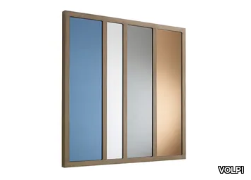 CHARLESTON - Square framed wall-mounted mirror _ VOLPI