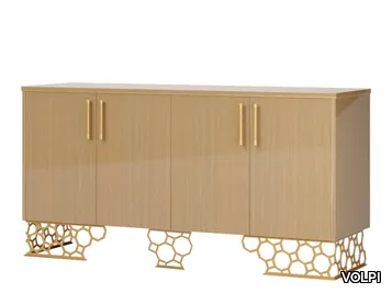 JENNY - Wooden sideboard with doors _ VOLPI