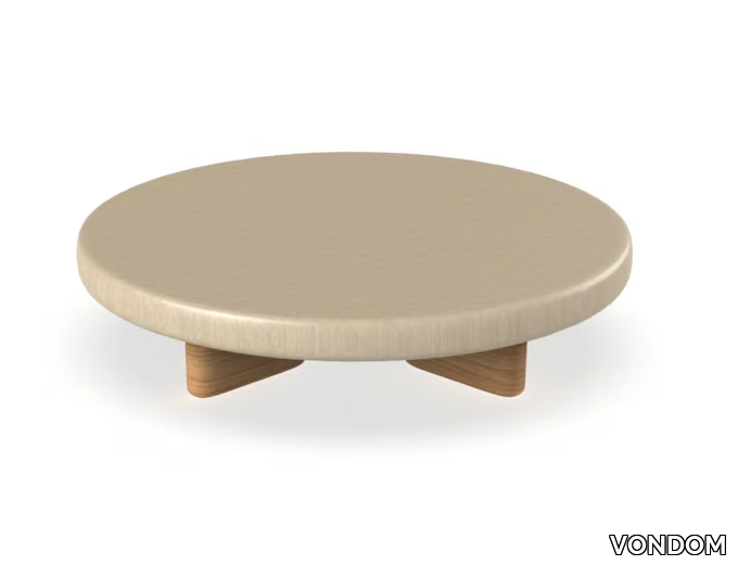 MILOS - Round low garden side table _ VONDOM