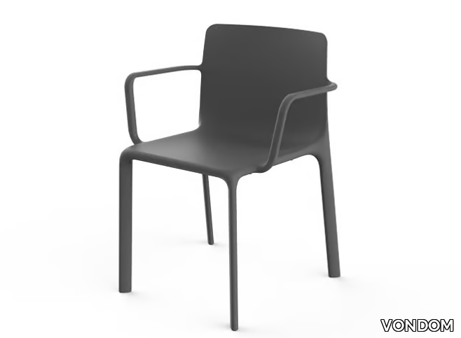 KES - Garden chair with armrests _ VONDOM