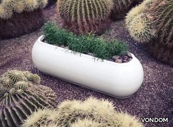 PAL - Low rectangular planter _ VONDOM