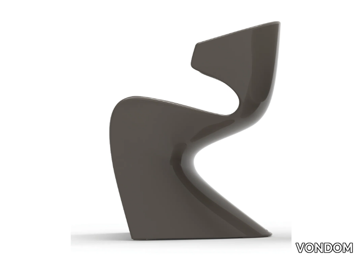 WING - Cantilever chair with armrests _ VONDOM