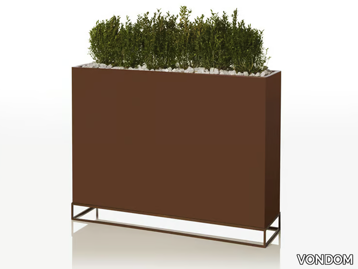 VELA - Rectangular polyethylene planter _ VONDOM