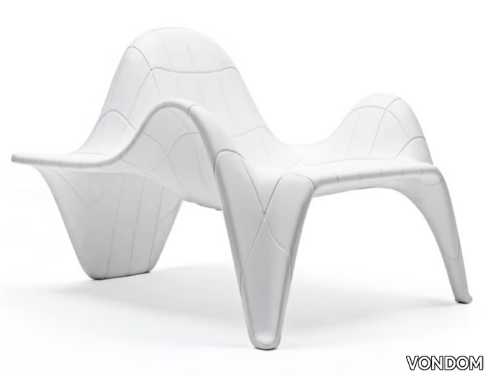 F3 - Sectional modular garden armchair with footstool _ VONDOM