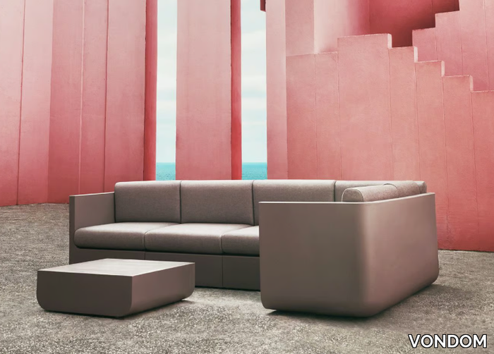 ULM - Corner sectional garden sofa _ VONDOM