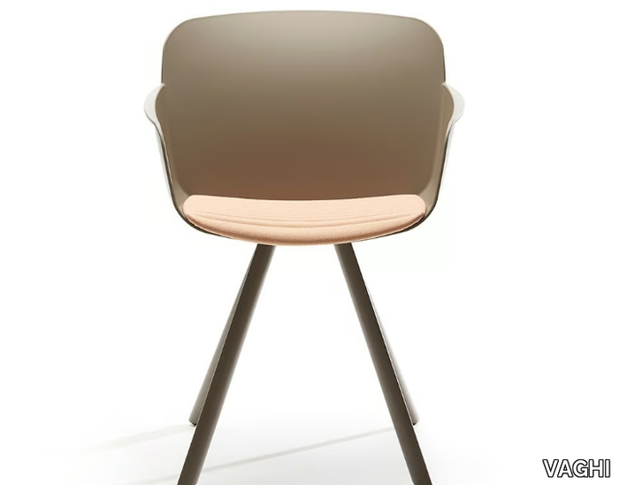 LIBERA ARMCHAIR - Polypropylene chair with armrests _ VAGHI