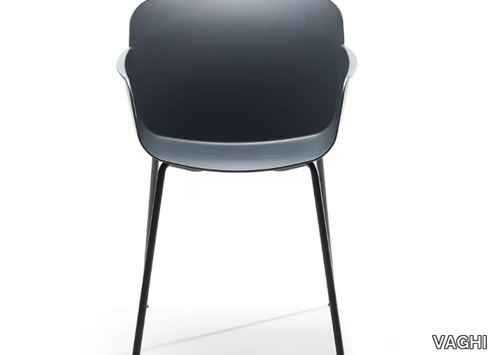 LIBERA ARMCHAIR - Polypropylene reception chair with armrests _ VAGHI