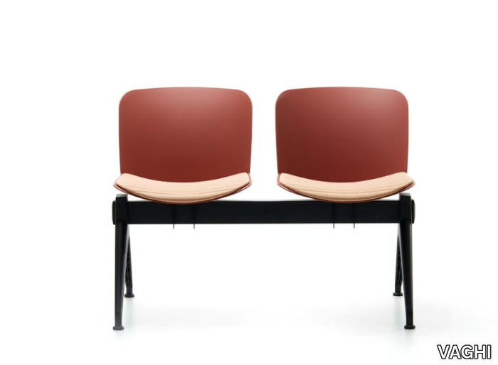 LIBERA BENCH - Freestanding polypropylene beam seating _ VAGHI