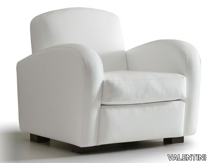 AMIE - Fabric armchair with armrests _ VALENTINI