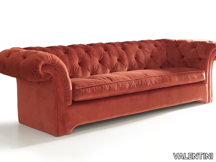 MAX - Tufted velvet sofa _ VALENTINI