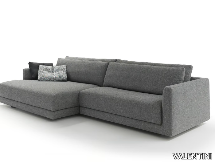 ALEXANDER - Sectional fabric sofa _ VALENTINI