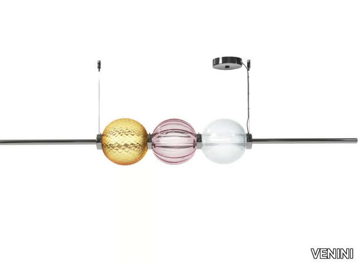 ABACO - Blown glass pendant lamp _ VENINI